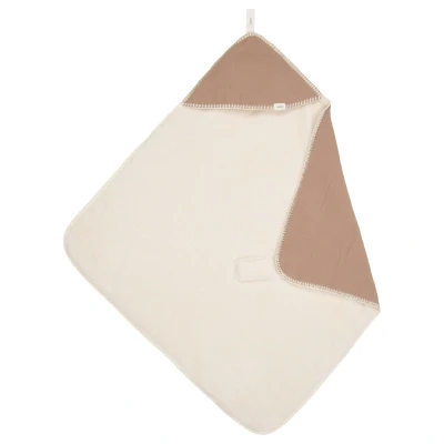 Afbeelding van Koeka wikkeldeken teddy Faro caffe 100x100