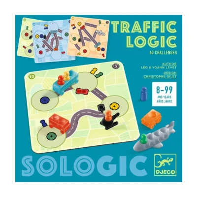 Afbeelding van Djeco logicaspel sologic traffic logic