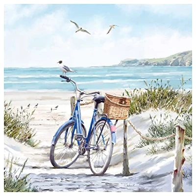 Afbeelding van Bike at the beach