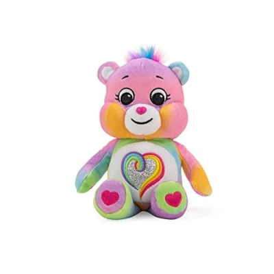 Afbeelding van CARE BEARS 22CM GLITTER BEAN PLUSH TOGETHERNESS BEAR.
