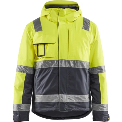 Afbeelding van Blaklader Winterjas HIgh Vis 4870 1987 Geel/Medium Grijs 5XL