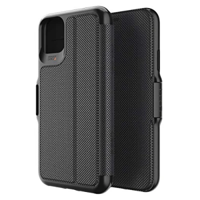 Afbeelding van Gear4 Oxford Eco Case Hoesje Booktype voor iPhone 11 Pro Max Zwart