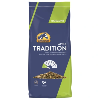 Afbeelding van Cavalor Tradition Apple Paardenvoer 20 kg Harmony