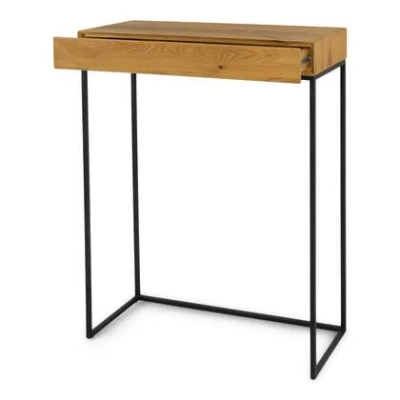 Afbeelding van Torna Design Joseph 100 Eiken/Staal Sidetable met lade Dressoir Halmeubel