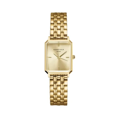 Afbeelding van Rosefield dames The Octagon XS horloge OCGSG O82 in de kleur Goud