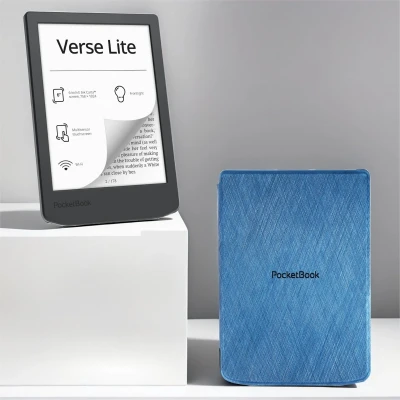 Afbeelding van PocketBook Verse Lite + Blauw hoesje