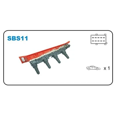 Afbeelding van JANMOR SBS11 Bobine SAAB: 9 3 Saloon, Hatchback