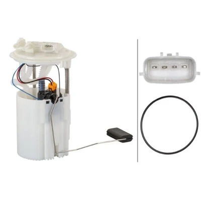 Afbeelding van HELLA 8TF 358 146 841 Brandstoftoevoereenheid Met pakking, brandstoftoevoermodule Electrisch