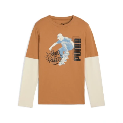 Image de T shirt superposÃ© Ã  manches longues MID90s Enfant et Adolescent