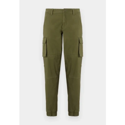 Afbeelding van Only &amp; Sons Onscam Stage CUFF Cargobroek, Heren, Maat: 28x30, Olive night