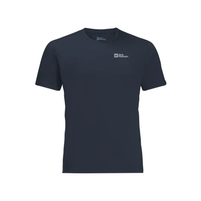 Afbeelding van Jack Wolfskin Delgami S/S Men Outdoorshirt Heren Night blue Maat M