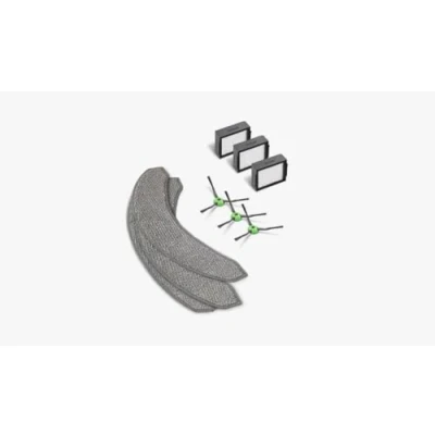 Afbeelding van iRobot Roomba Combo® j7+ / j9+ Originele Onderhoudset 3 Schoonmaakpads zijborstel filter