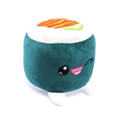 Afbeelding van Joy Toy Plushi Maki Sushi met pluche zalm, 20 cm