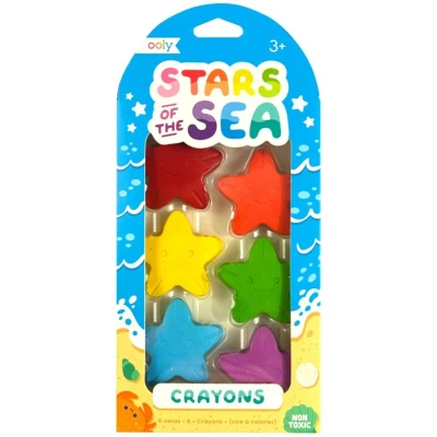Afbeelding van Ooly waskrijt stars of the sea 6st