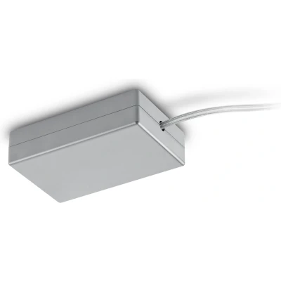 Afbeelding van Spanningsrail Voedingsconnector Flexibel DUOLINE 2 Fase Mat Titaan