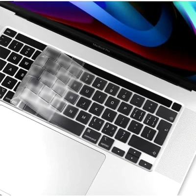 Afbeelding van (EU) Keyboard bescherming Geschikt voor MacBook Pro 16 inch (2019) / 13 (2020 2022) Transparant