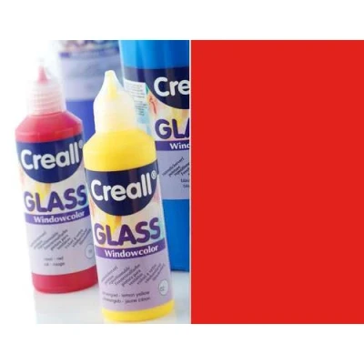 Afbeelding van 1 FL (1 FL) Glass glasstickerverf rood 80 ML