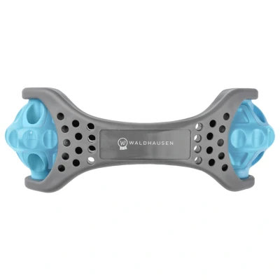 Afbeelding van Waldhausen Health + Care Massageborstel Relax Roller Grijs/Blauw