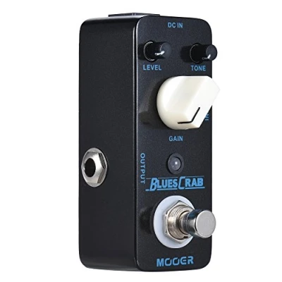 Afbeelding van Mooer Audio blauws Crab Overdrive Distortion voor gitaren