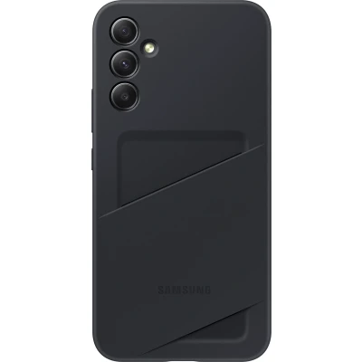 Afbeelding van Samsung TPU Card Slot Back Cover Zwart Galaxy A34