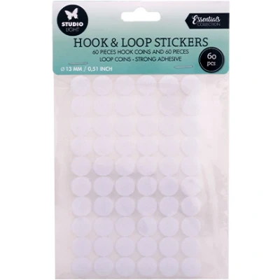 Afbeelding van HOOK &amp; LOOP stickers Round Essential Tools nr.02