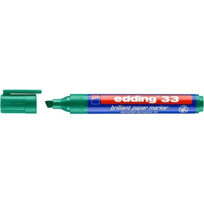 Afbeelding van Decoratie Brilliant papiermarker Edding 33 04 groen