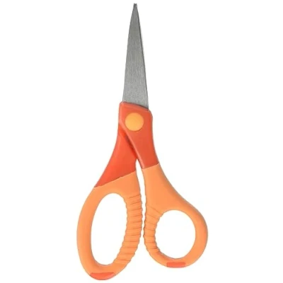 Afbeelding van Wedo Gripy 773506 Knutselschaar, roestvrij staal, 13 cm, oranje