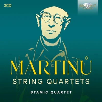 Afbeelding van Stamic Quartet Martinu: String Quartets (3 CD)