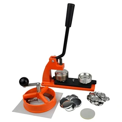 Afbeelding van Badgemachine 38 mm met 250 badges cirkelsnijder Verwisselbaar 25 45 58 77 Pin machine Badgemaker