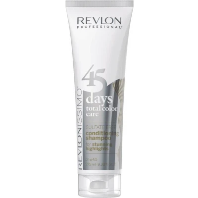 Afbeelding van Revlon 45 Days Color 2 in 1 Shampoo &amp; Conditioner For Stunning Highlights 275 ml