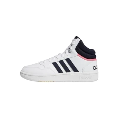 Afbeelding van adidas Performance Hoops 3.0 Mid Classic Schoenen Dames Wit 36 2/3