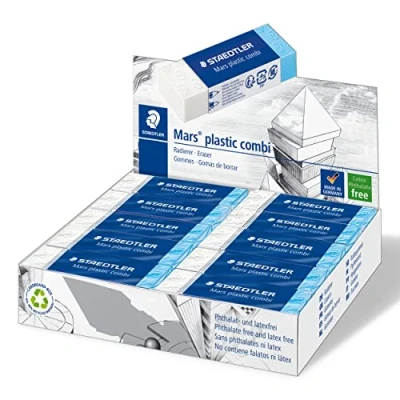 Afbeelding van Staedler gum Mars Plastic Combi, ft 65 X 23 13 mm 20 stuks