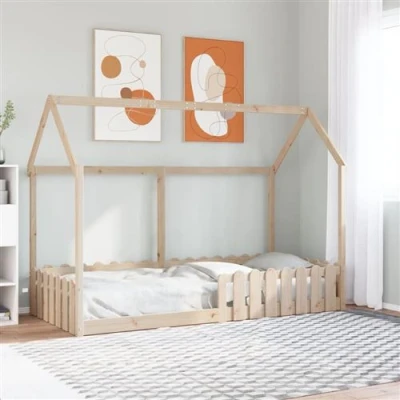 Afbeelding van Bedhuis massief grenenhout 90x190 cm