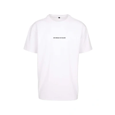 Afbeelding van Upscale by Mister TEE SURF &amp; TURF Oversize Tshirt print, Heren, Maat: Small, White