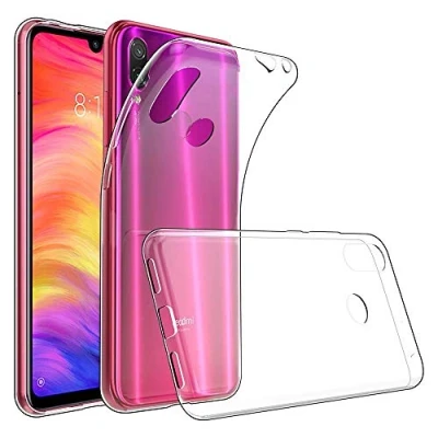 Afbeelding van Hoesje voor XIAOMI REDMI Note 7 Pro, TPU transparant siliconen, ultradun 0,33 mm