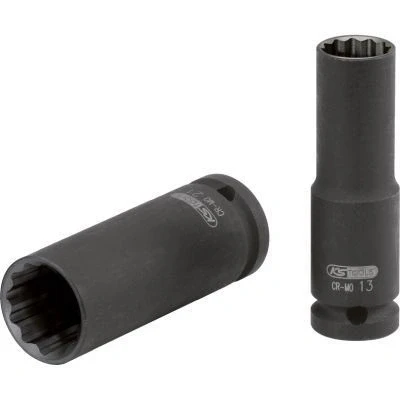 Afbeelding van KS Tools, Dopsleutel + dopmoer, 1/2&quot; stopcontact lang (31 mm)