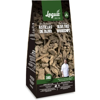 Afbeelding van BBQ houtchips Olijf 3kg Europees en duurzaam geproduceerd