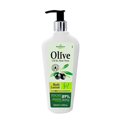 Afbeelding van HerbOlive Body Lotion *Olijfolie &amp; Aloe Vera* 200ml