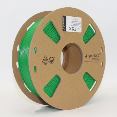 Afbeelding van Gembird3 3DP PETG1.75 01 G Filament PETG, 1.75 mm, groen