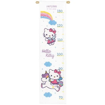 Afbeelding van Groeimeter Hello Kitty met Regenboog 0158349