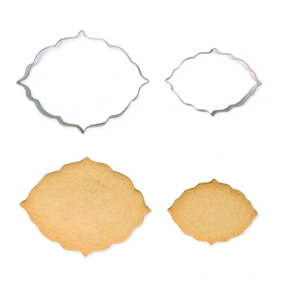 Afbeelding van PME Koekjes Uitsteker Plaque Style 6 Set/2