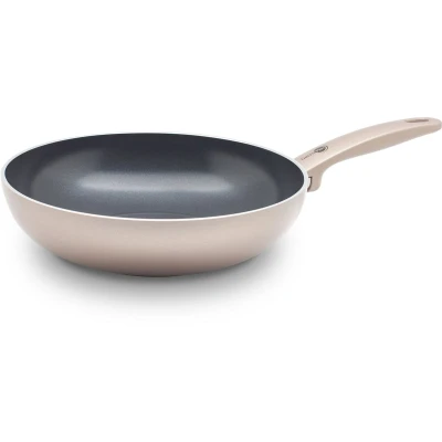 Afbeelding van GreenPan Cambridge Inductie Wokpan Ø 28 cm PFAS vrij Brons