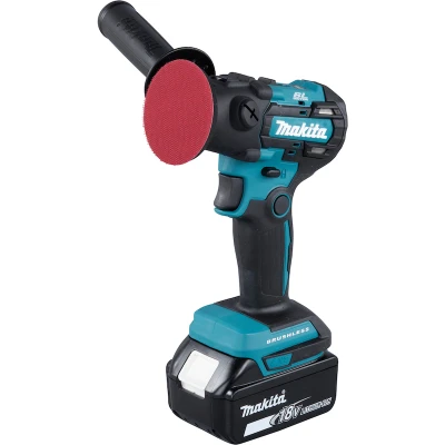 Afbeelding van MAKITA DPV300RTJ 18V accu schuurpolijstmachine 75mm in MAKPAC (2x 5,0Ah + lader)