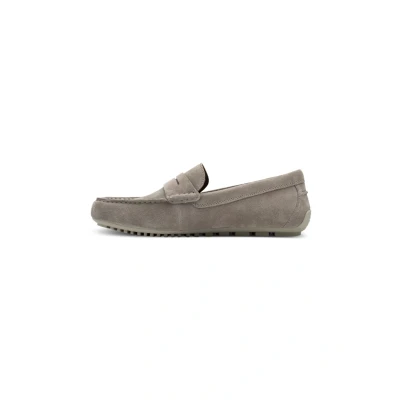 Afbeelding van Tamaris Instappers Mocassins, Heren, Maat: 45, Taupe Veloursleer