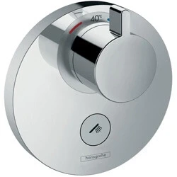 Afbeelding van Hansgrohe ShowerSelect S thermostaat afbouwdeel met stopkraan voor 1