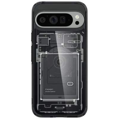 Image de Spigen Ultra Hybrid Zero One TPU Back Cover Transparent Google Pixel 9 Pro XL