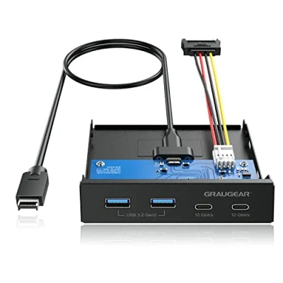 Afbeelding van GrauGear G MP02 Behuizingscomponent Zwart