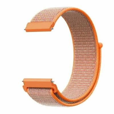Afbeelding van Garmin Vivomove 3 / HR Luxe Sport Style Trend Loop nylon bandje Oranje