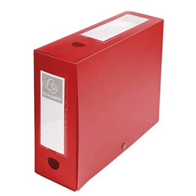Afbeelding van Exacompta 59935E 10x Boite de class D100m