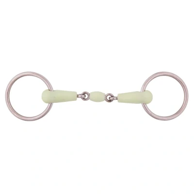Image de BR Mors de Filet Apple Mouth 18mm Double RVS 12,5cm